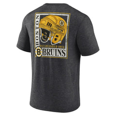 Boston Bruins Earnest Will Tri-Blend T-Shirt For Sale