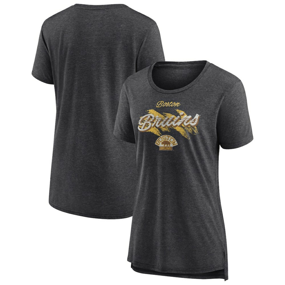Boston Bruins Women's Hit the Ice Tri-Blend T-Shirt Outlet