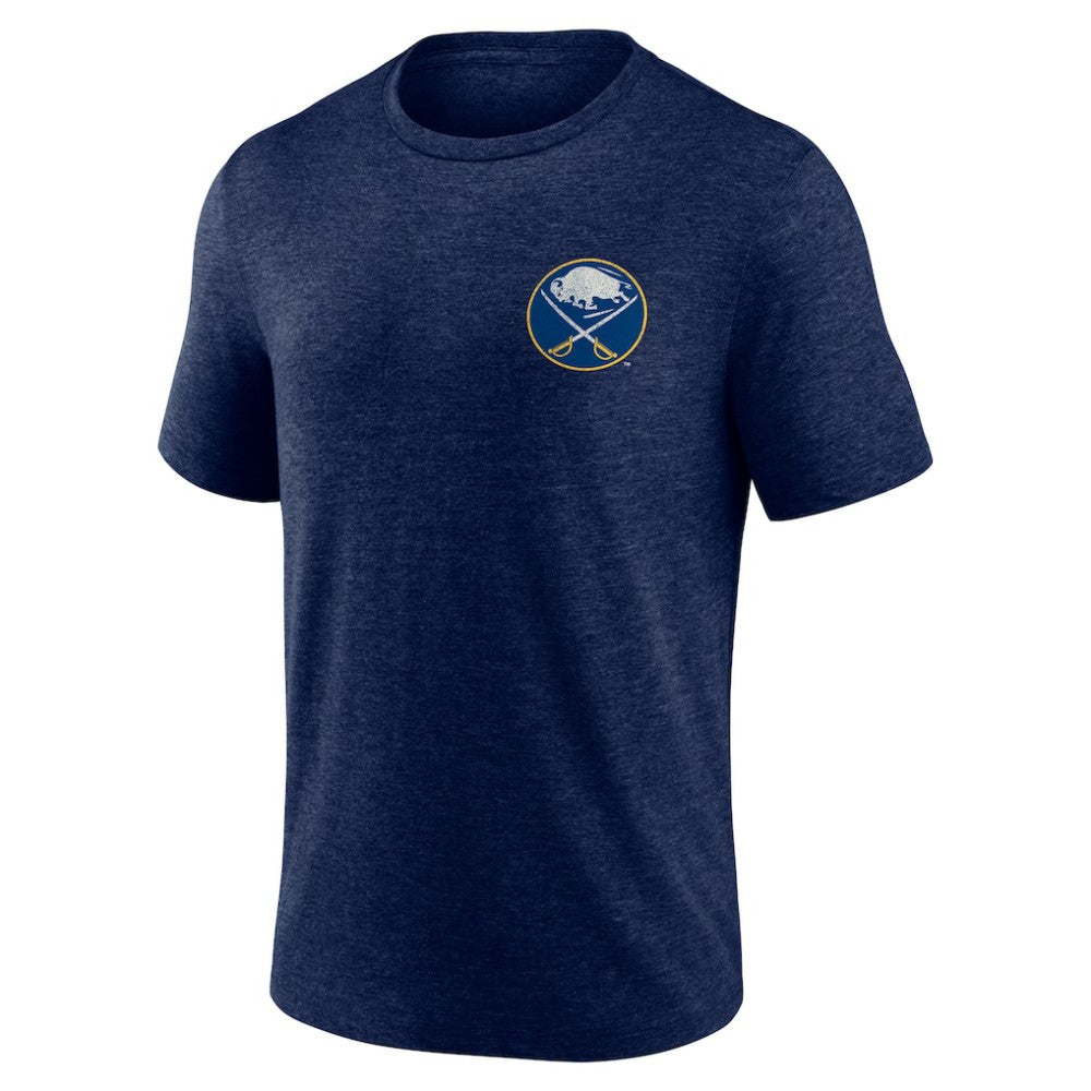 Buffalo Sabres Earnest Will Tri-Blend T-Shirt Discount