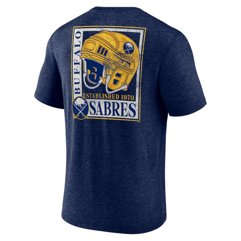 Buffalo Sabres Earnest Will Tri-Blend T-Shirt Discount