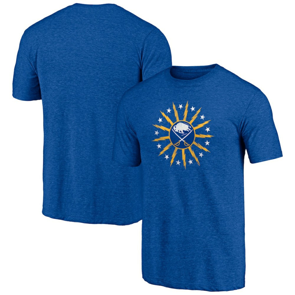 Buffalo Sabres Shoot to Score Tri-Blend T-Shirt For Sale