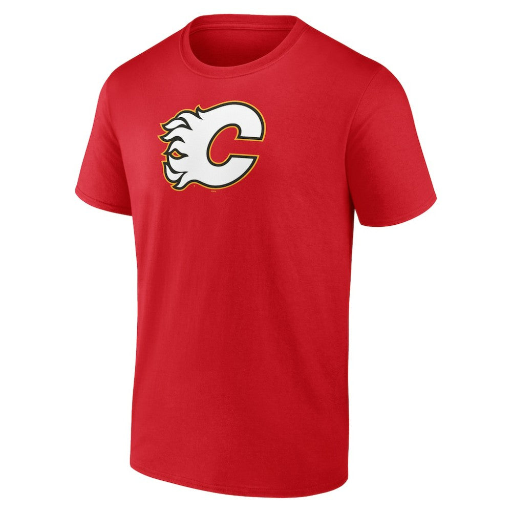 Calgary Flames Primary Logo T-Shirt Discount