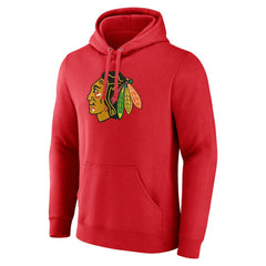 Chicago Blackhawks Primary Logo Pullover Hoodie Outlet