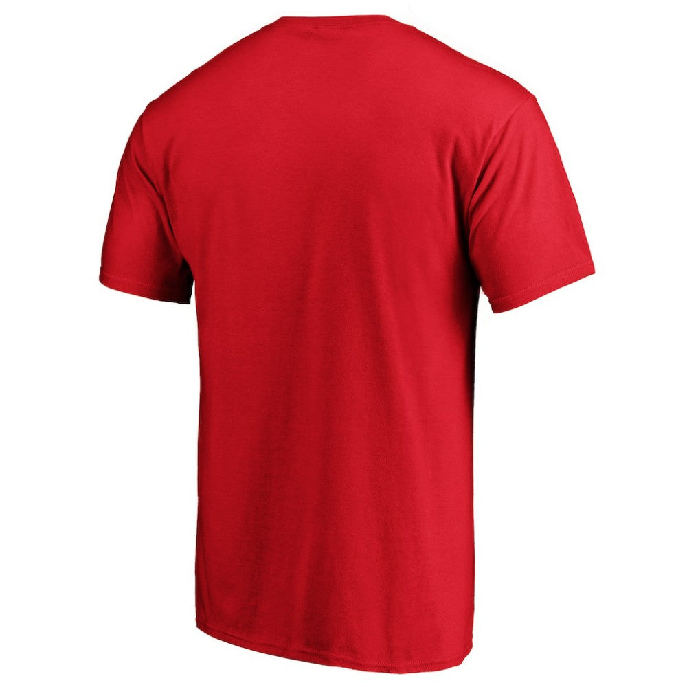 Chicago Blackhawks Splatter Logo T-Shirt Outlet