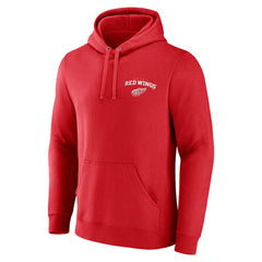 Detroit Red Wings Team Lockup Pullover Hoodie Sale