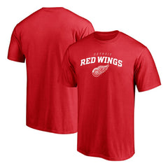 Detroit Red Wings Team Lock Up T-Shirt Discount