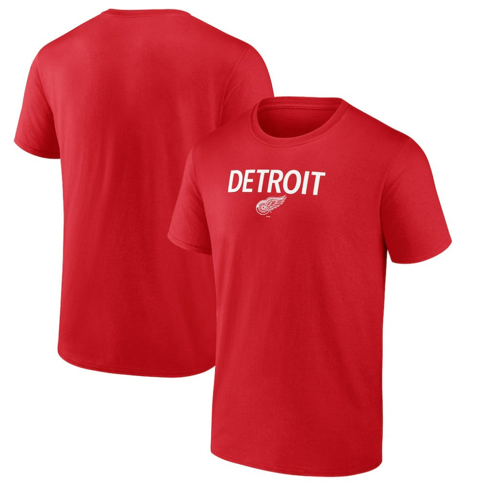 Detroit Red Wings Primary Logo T-Shirt Outlet