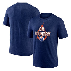 Edmonton Oilers Represent Tri-Blend T-Shirt Sale