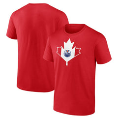 Edmonton Oilers Canada Day T-Shirt For Sale