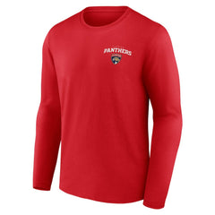 Florida Panthers Team Lockup Long Sleeve T-Shirt Discount