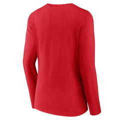 Florida Panthers Women's Primary Logo Long Sleeve V-Neck T-Shirt On Sale