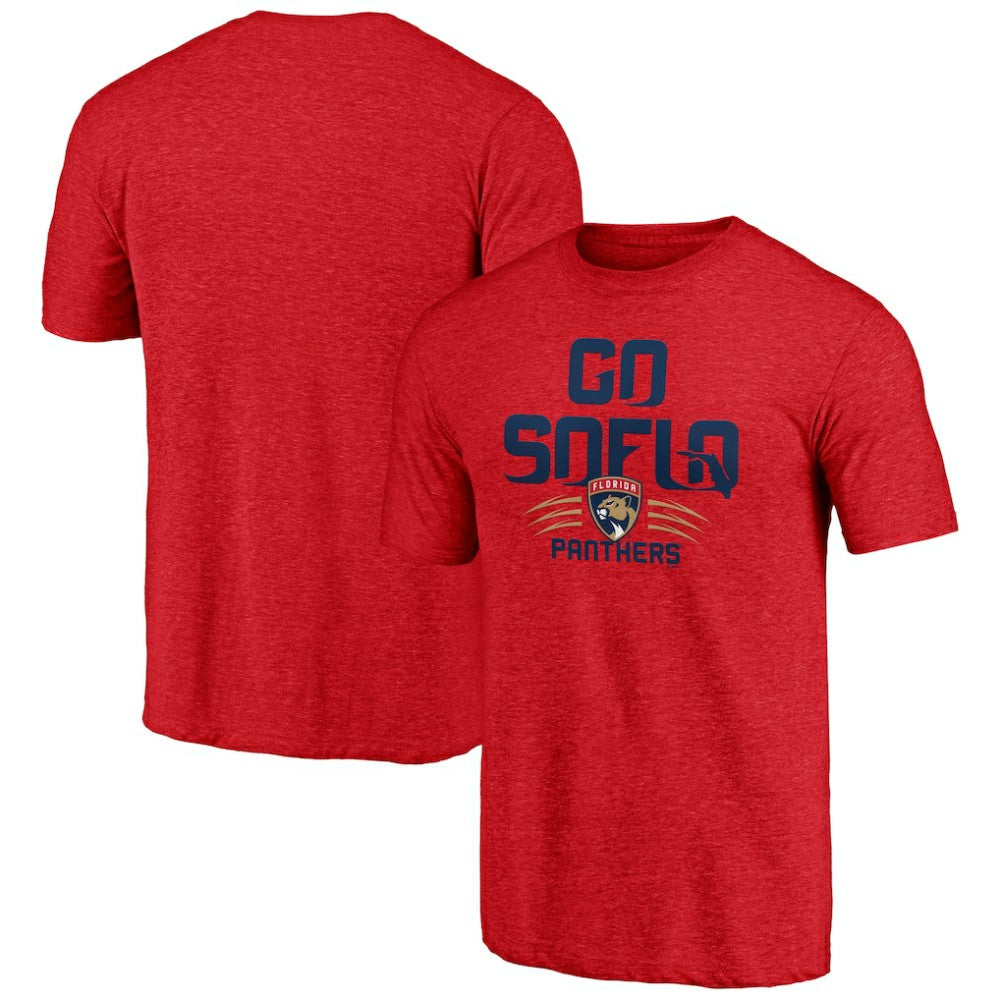 Florida Panthers Shoot to Score Tri-Blend T-Shirt On Sale