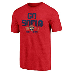 Florida Panthers Shoot to Score Tri-Blend T-Shirt On Sale