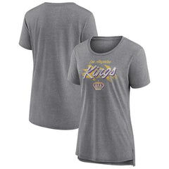Los Angeles Kings Women's Hit the Ice Tri-Blend T-Shirt On Sale