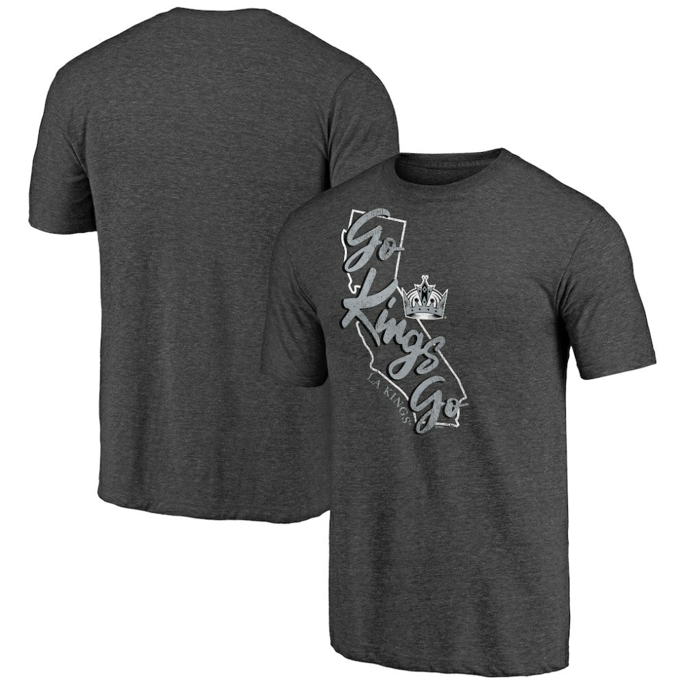 Los Angeles Kings Shoot to Score Tri-Blend T-Shirt Discount