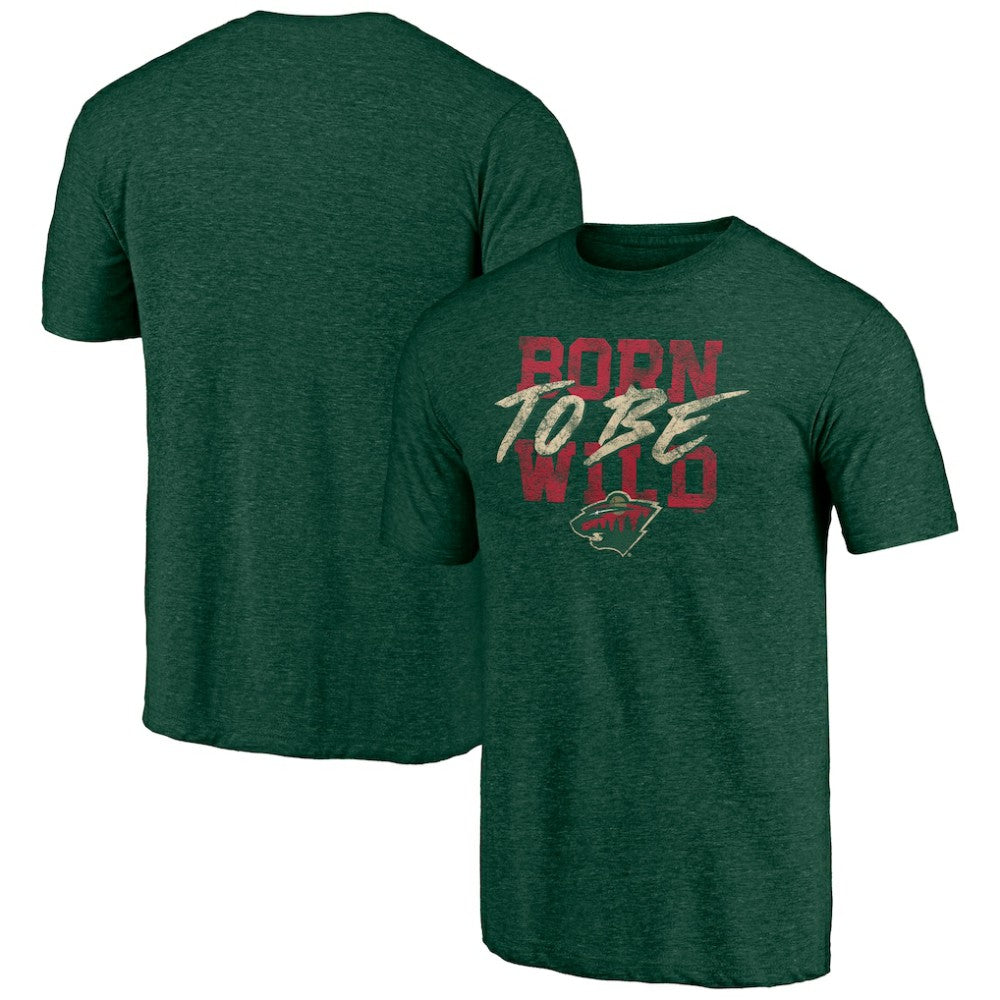 Minnesota Wild Shoot to Score Tri-Blend T-Shirt Discount