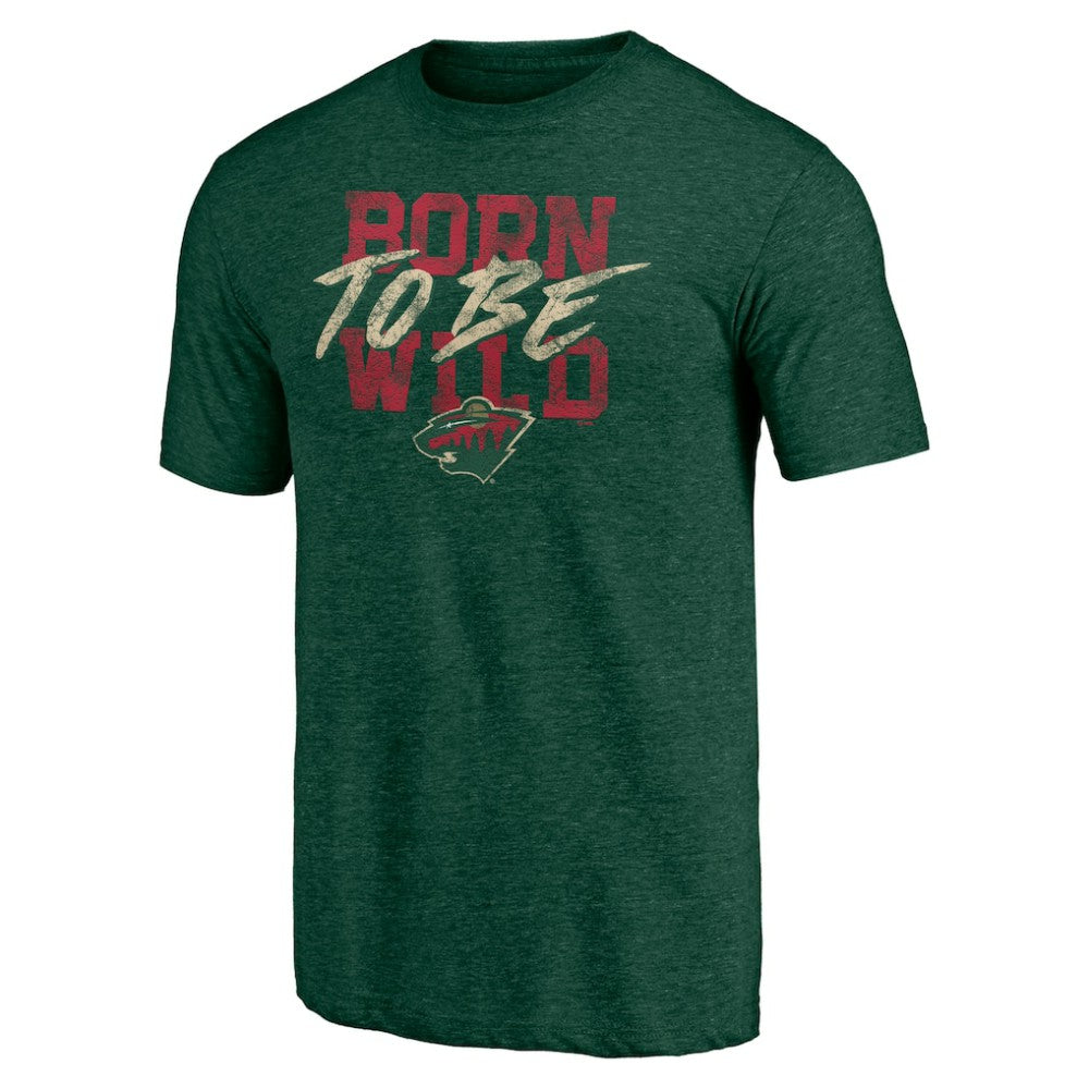 Minnesota Wild Shoot to Score Tri-Blend T-Shirt Discount
