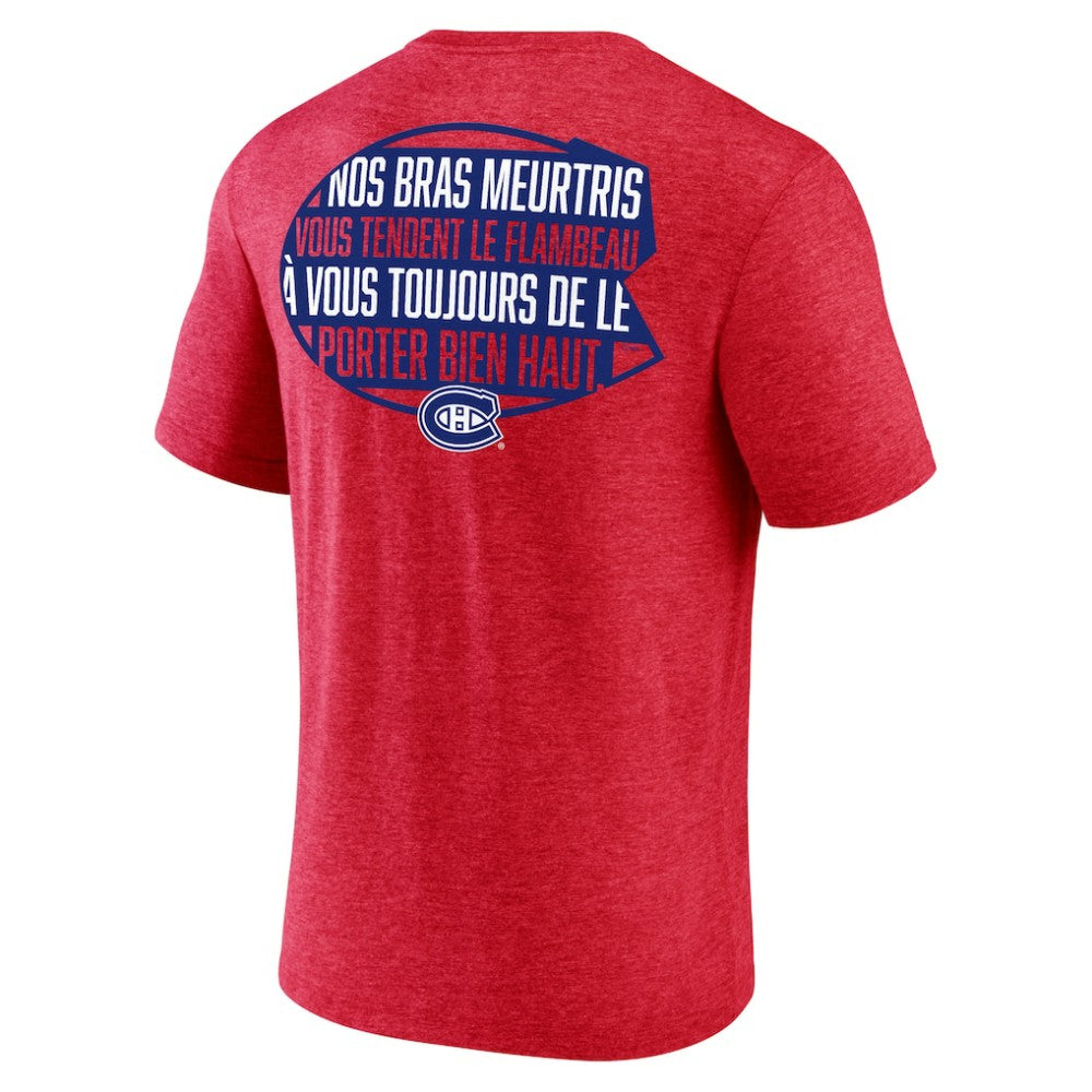 Montreal Canadiens Territorial Tri-Blend T-Shirt Online