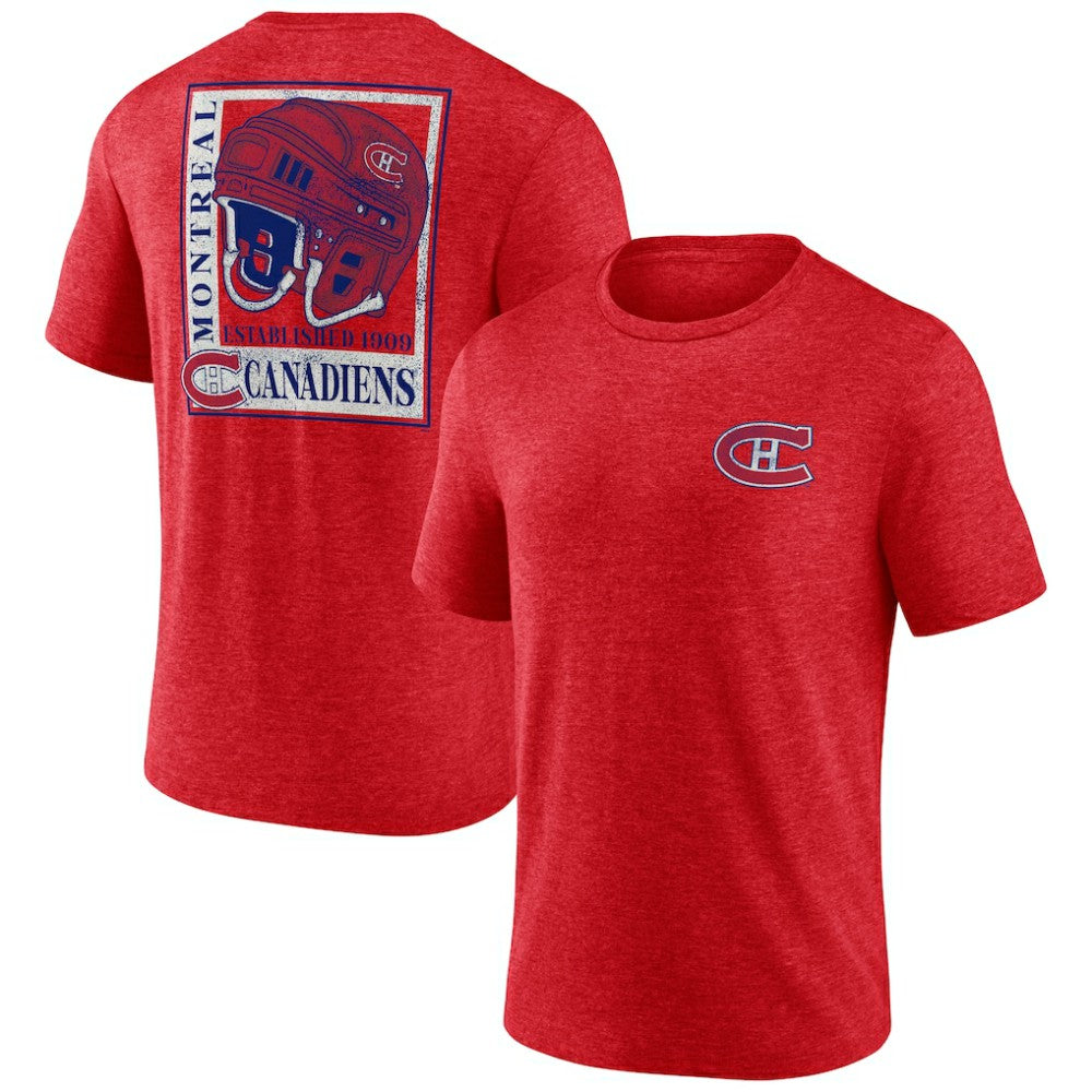 Montreal Canadiens Earnest Will Tri-Blend T-Shirt Online