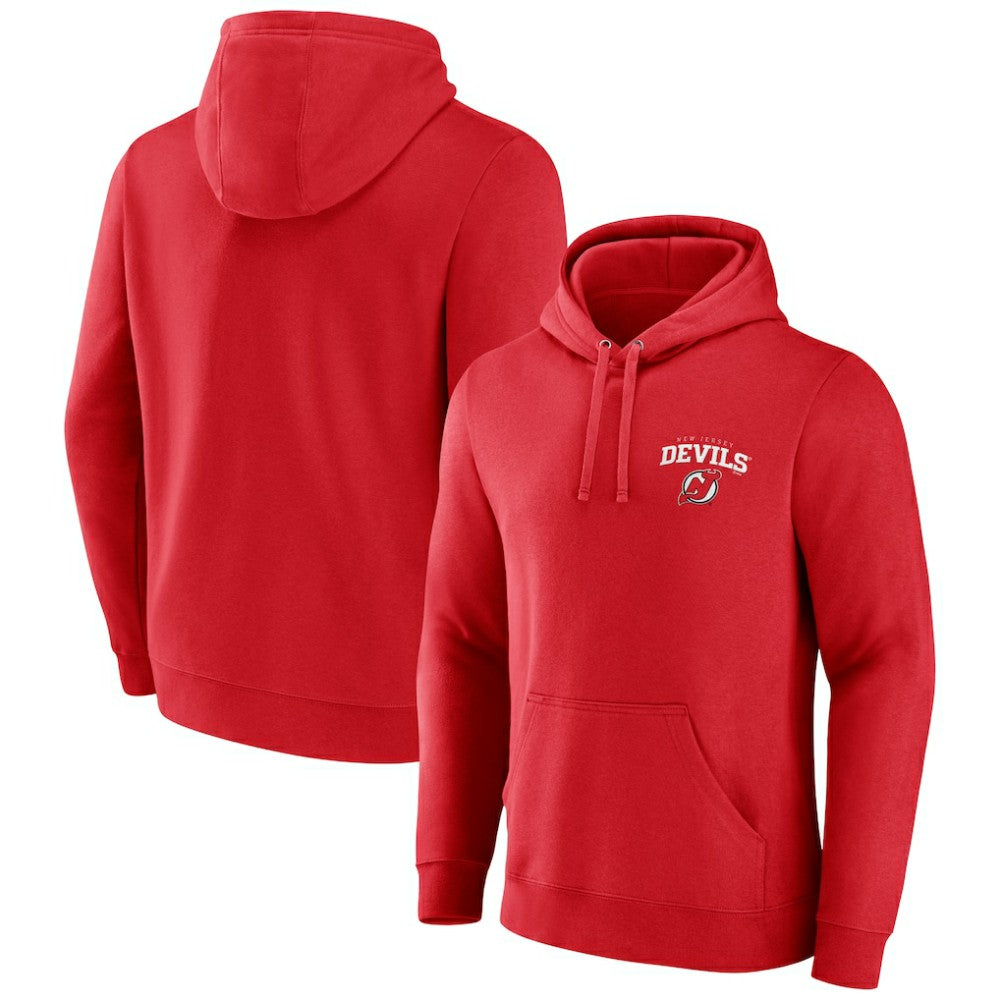 New Jersey Devils Team Lockup Pullover Hoodie Sale