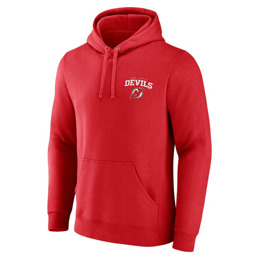 New Jersey Devils Team Lockup Pullover Hoodie Sale