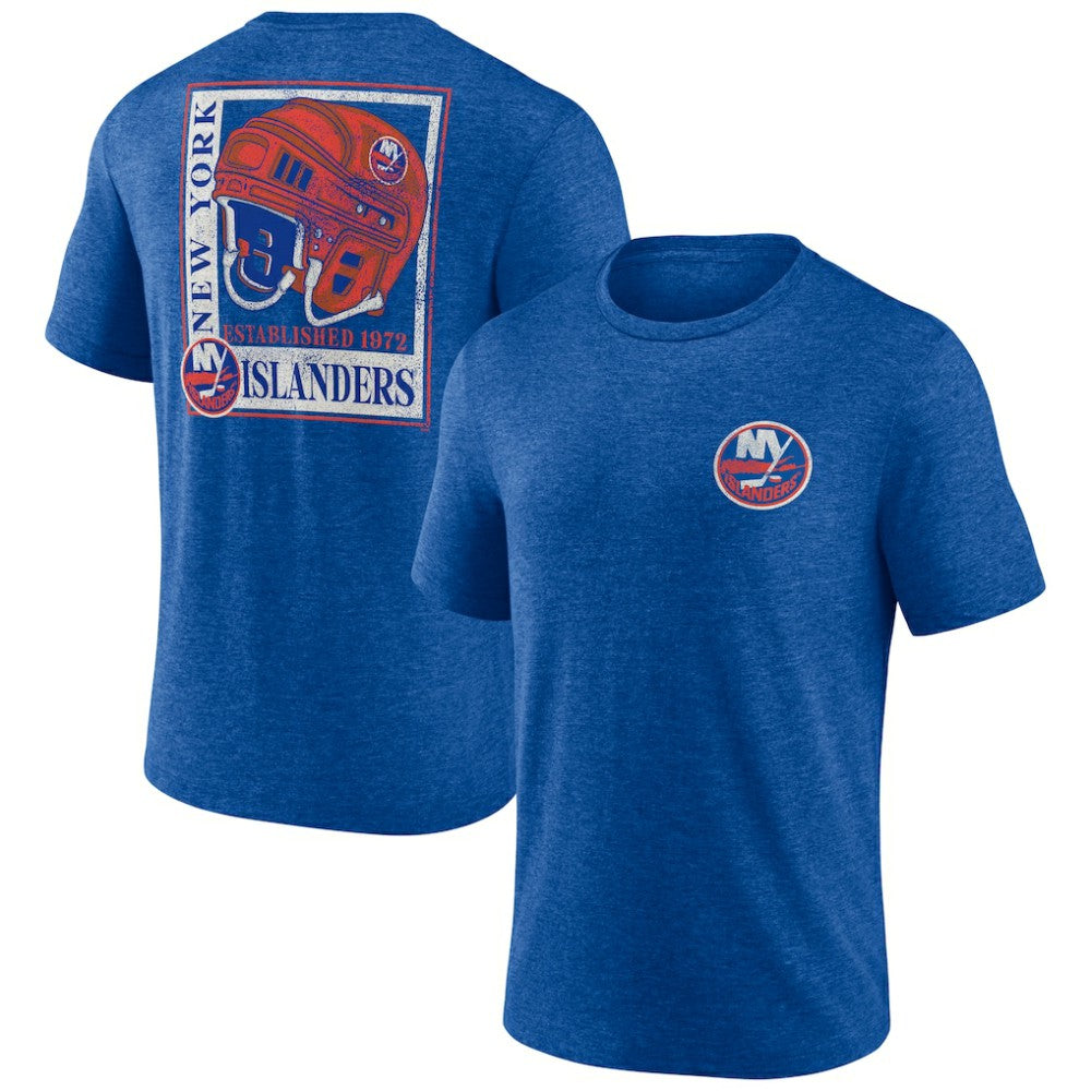New York Islanders Earnest Will Tri-Blend T-Shirt Outlet