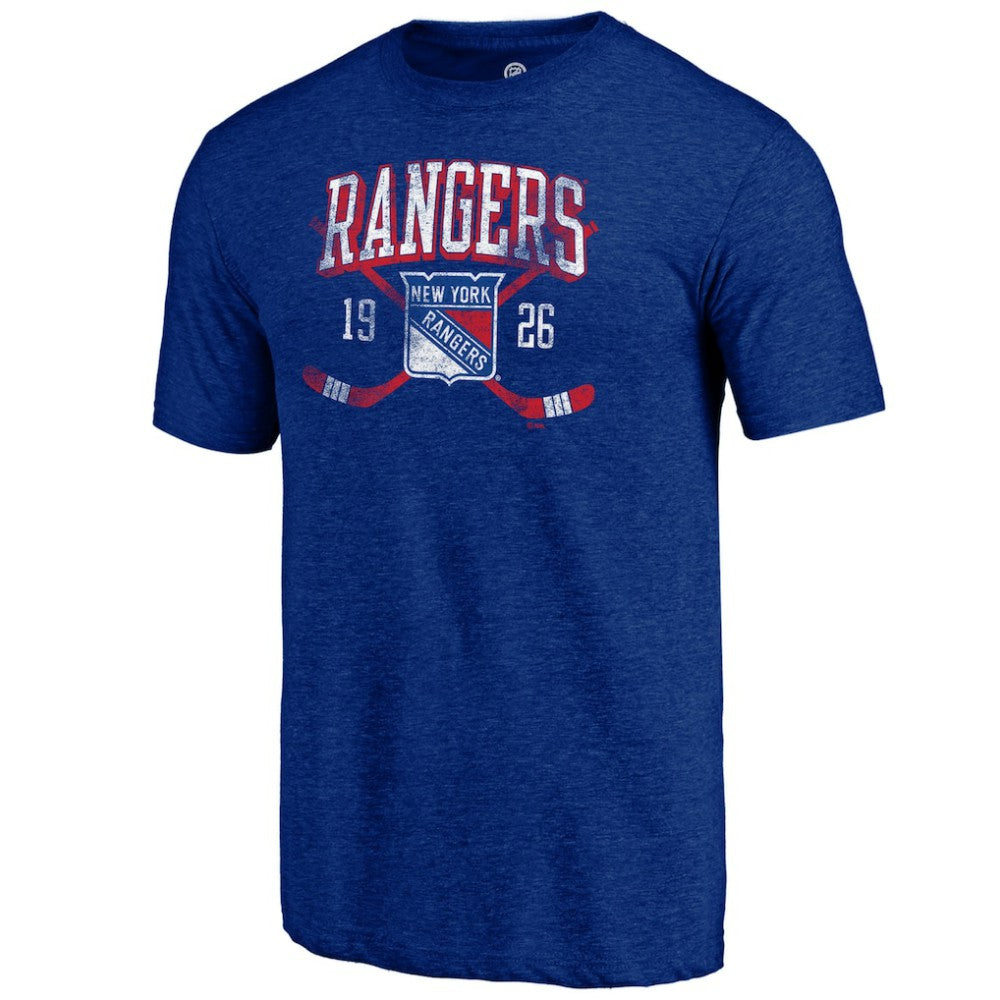 New York Rangers Line Shift Tri-Blend T-Shirt Online