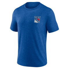 New York Rangers Earnest Will Tri-Blend T-Shirt Sale