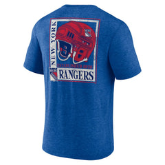 New York Rangers Earnest Will Tri-Blend T-Shirt Sale