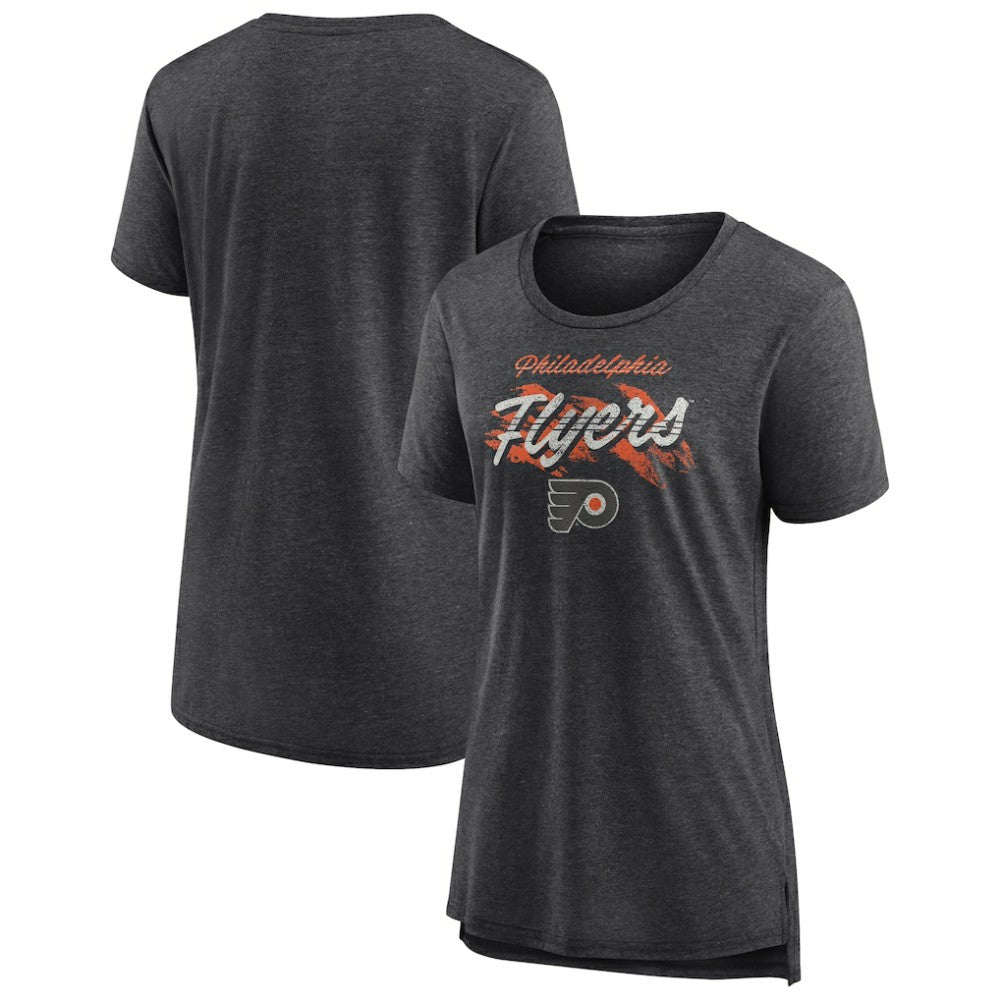 Philadelphia Flyers Women's Hit the Ice Tri-Blend T-Shirt Outlet