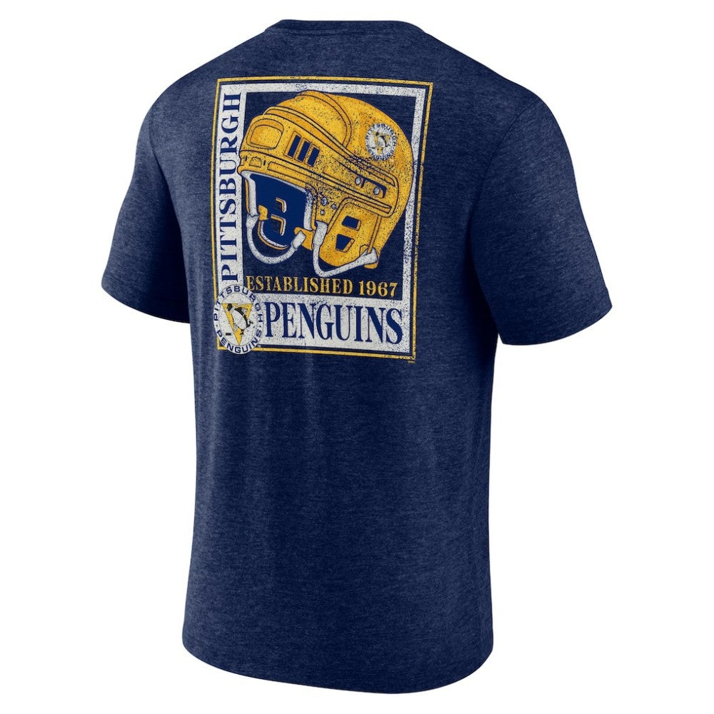 Pittsburgh Penguins Earnest Will Tri-Blend T-Shirt For Sale