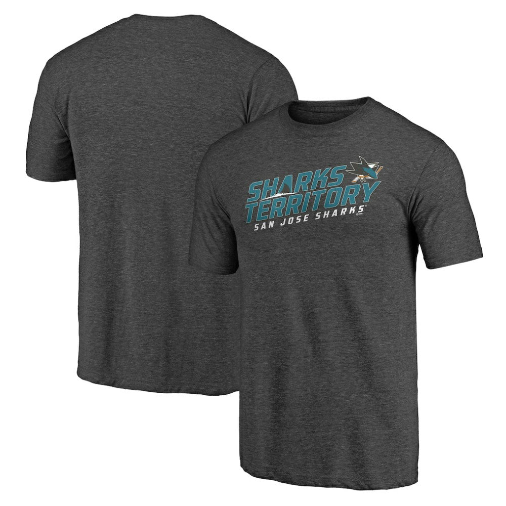 San Jose Sharks Shoot to Score Tri-Blend T-Shirt Discount