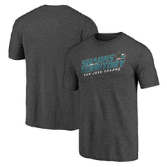 San Jose Sharks Shoot to Score Tri-Blend T-Shirt Discount