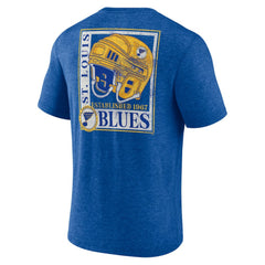 St. Louis Blues Earnest Will Tri-Blend T-Shirt Outlet