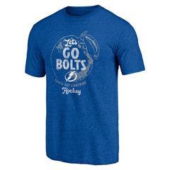 Tampa Bay Lightning Shoot to Score Tri-Blend T-Shirt Sale