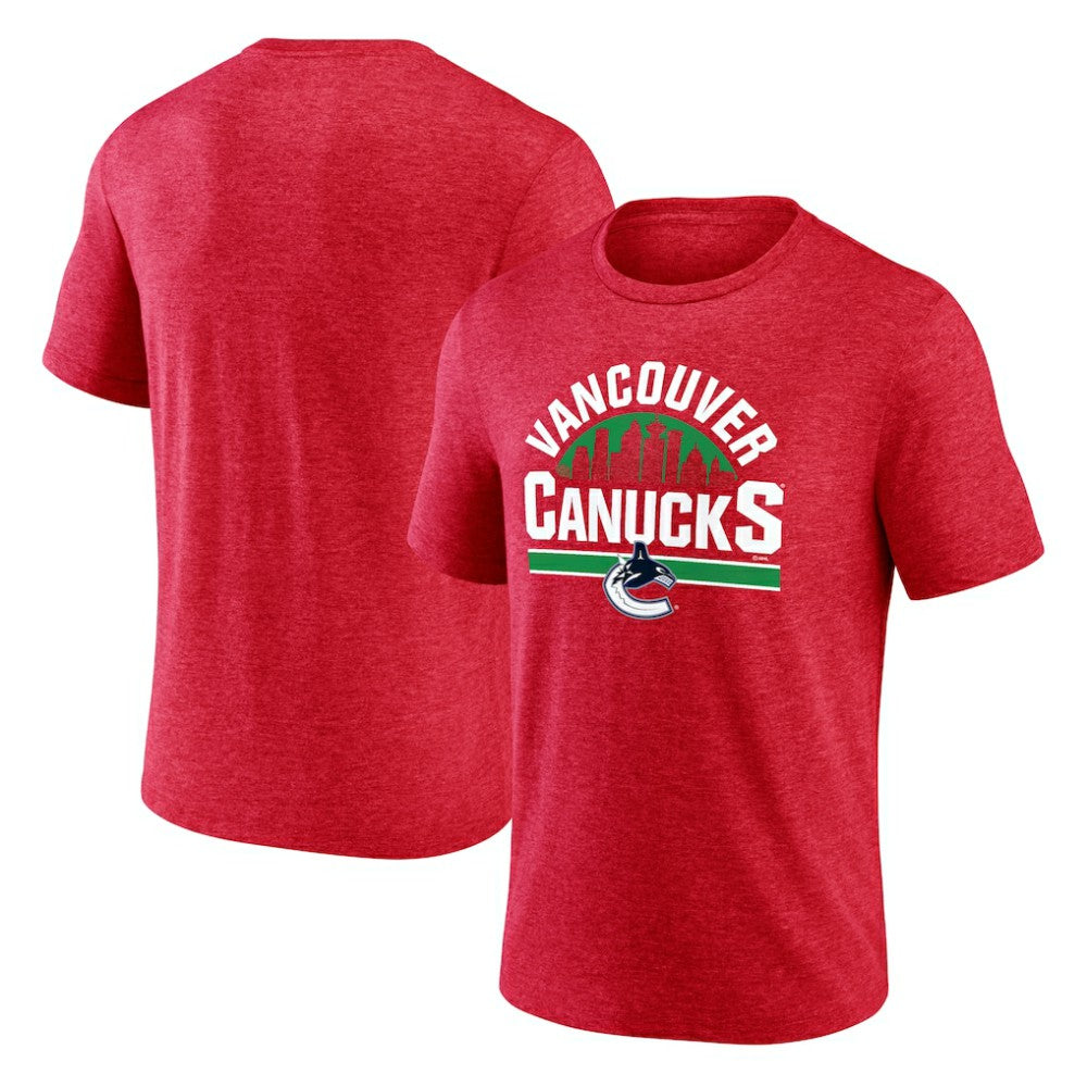 Vancouver Canucks Represent Tri-Blend T-Shirt Discount
