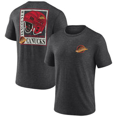 Vancouver Canucks Earnest Will Tri-Blend T-Shirt Outlet