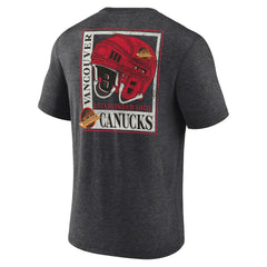 Vancouver Canucks Earnest Will Tri-Blend T-Shirt Outlet