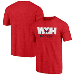 Washington Capitals Shoot to Score Tri-Blend T-Shirt On Sale