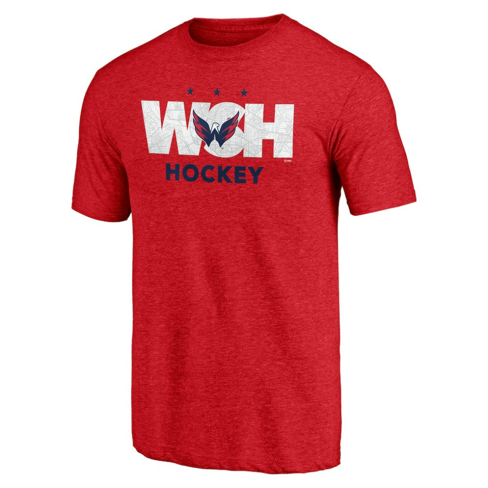 Washington Capitals Shoot to Score Tri-Blend T-Shirt On Sale