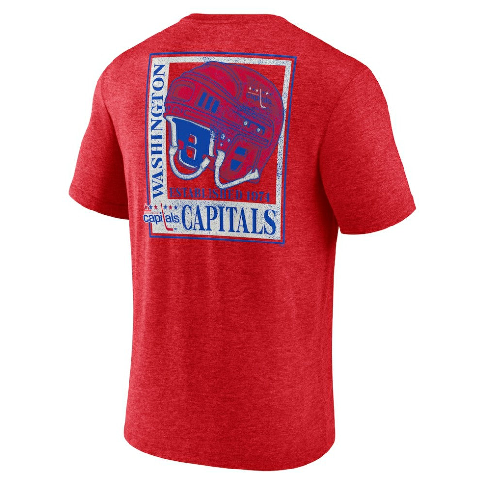 Washington Capitals Earnest Will Tri-Blend T-Shirt Discount