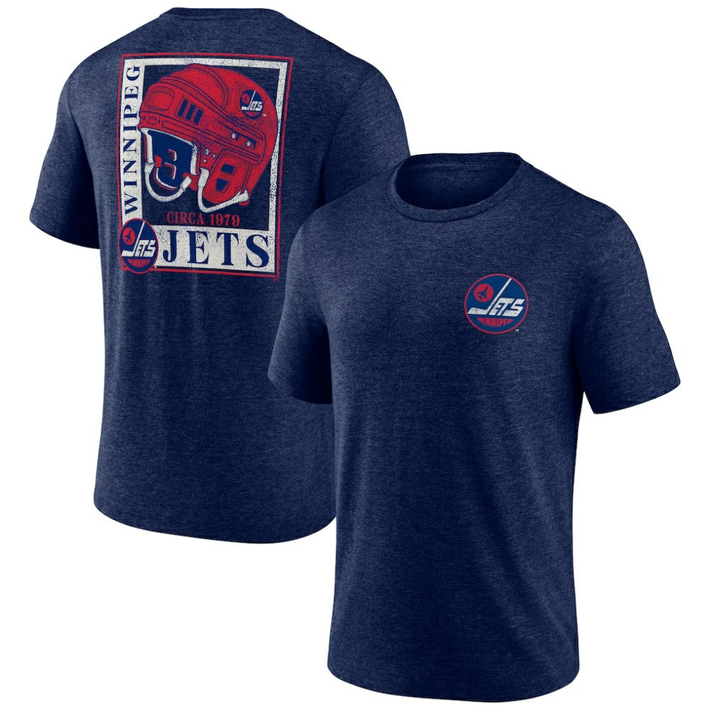 Winnipeg Jets Earnest Will Tri-Blend T-Shirt Discount