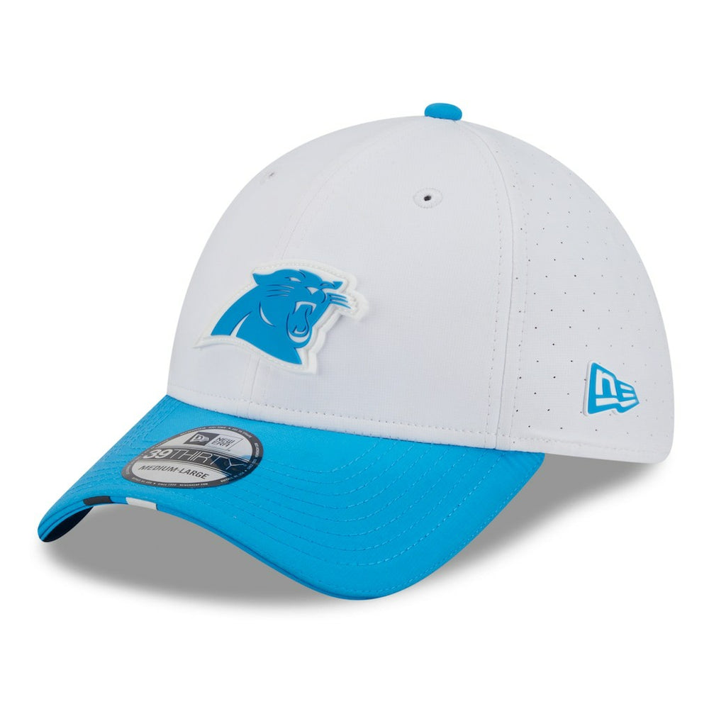 Carolina Panthers New Era 2025 NFL Training Camp 39THIRTY Flex Hat