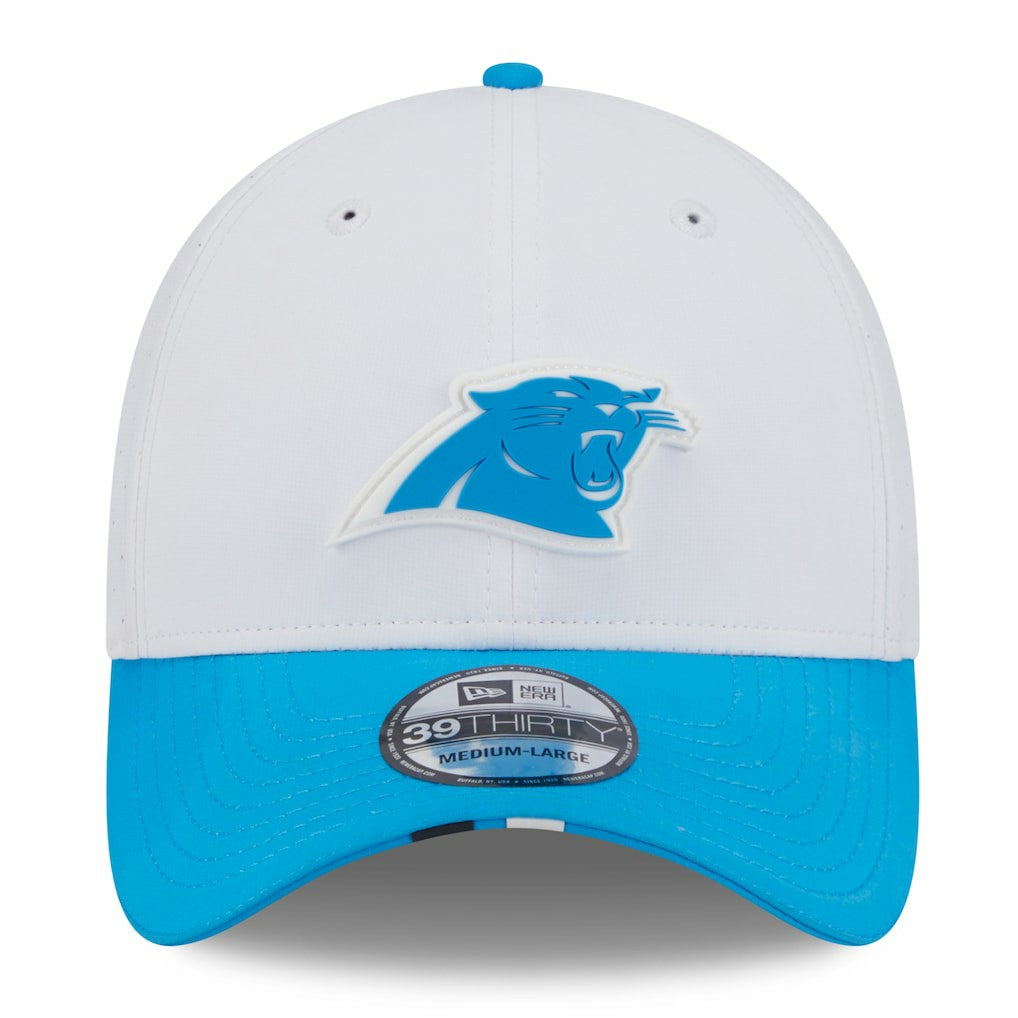 Carolina Panthers New Era 2025 NFL Training Camp 39THIRTY Flex Hat