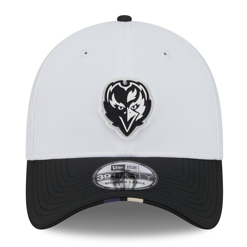 Baltimore Ravens New Era 2025 NFL Training Camp 39THIRTY Flex Hat