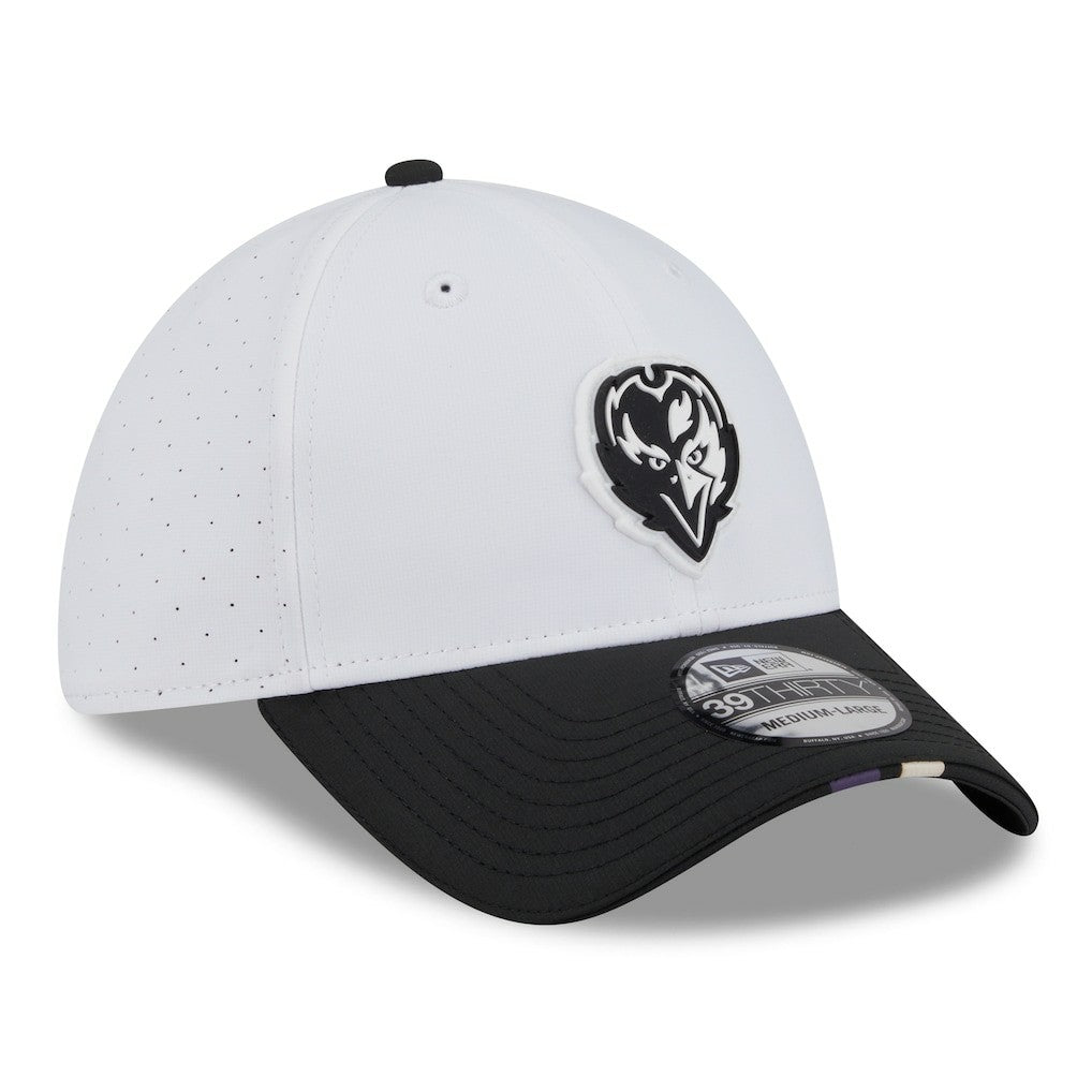 Baltimore Ravens New Era 2025 NFL Training Camp 39THIRTY Flex Hat