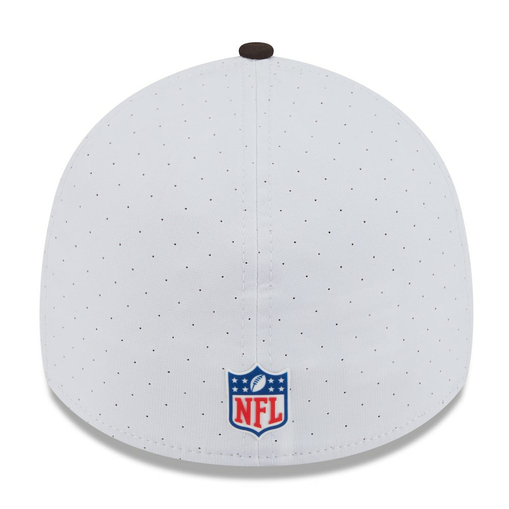 Cleveland Browns New Era 2025 NFL Training Camp Throwback Logo 39THIRTY Flex Hat