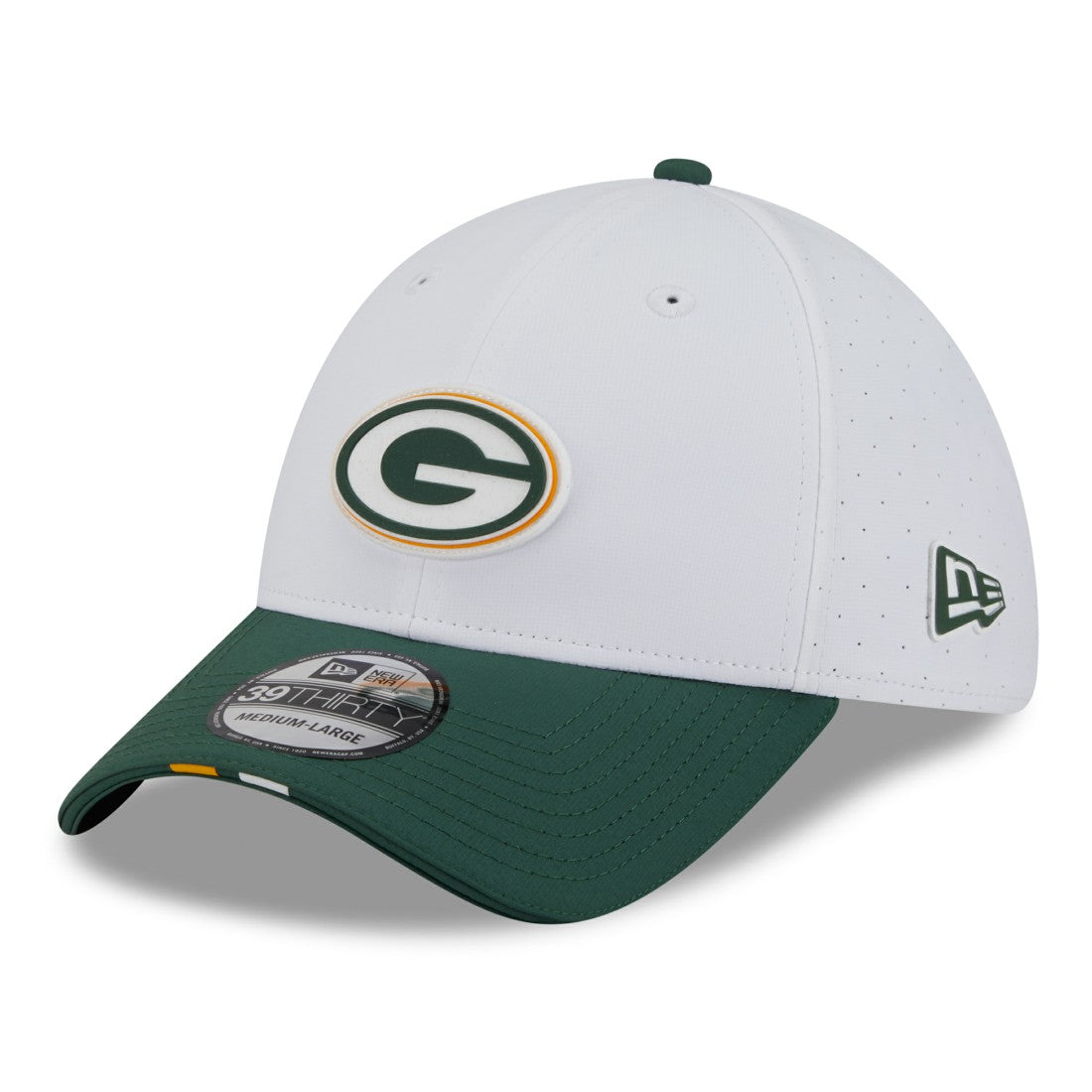 Green Bay Packers New Era 2025 NFL Training Camp 39THIRTY Flex Hat