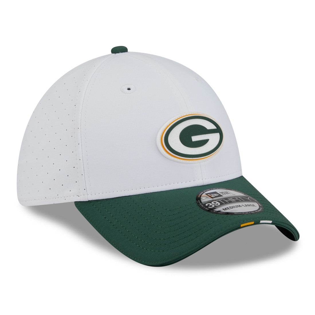 Green Bay Packers New Era 2025 NFL Training Camp 39THIRTY Flex Hat