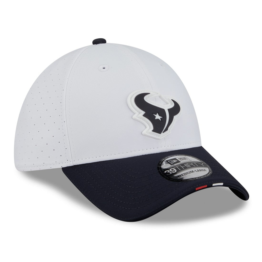 Houston Texans New Era 2025 NFL Training Camp 39THIRTY Flex Hat